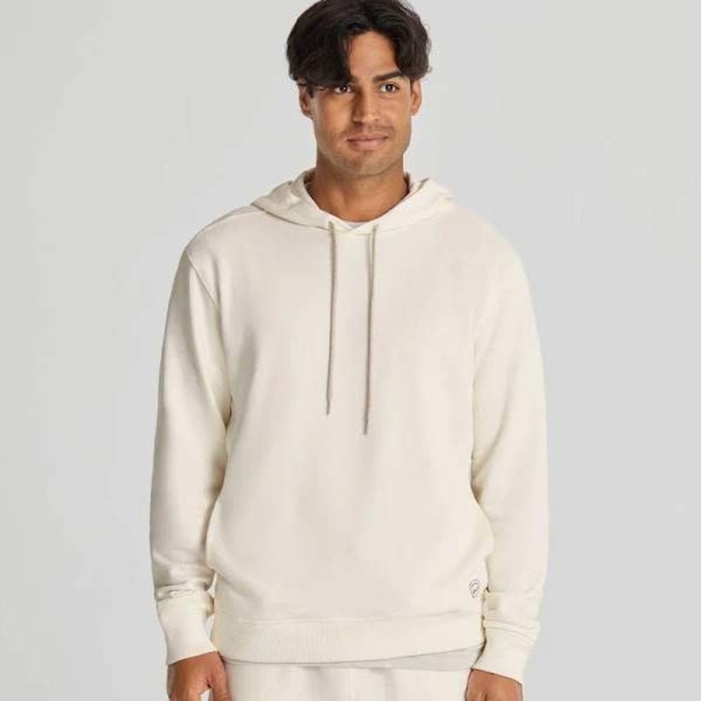 ALLBIRDS MEN'S  R&R HOODIE SWEATSHIRT NATURAL WHITE NWT‎